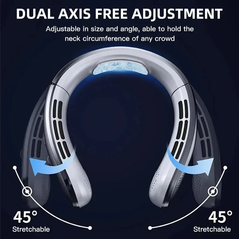 Portable Rechargeable Bladeless Neck Fan