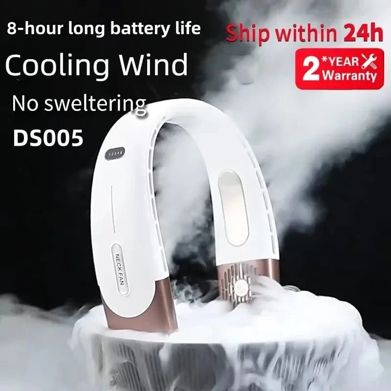 Portable Rechargeable Bladeless Neck Fan
