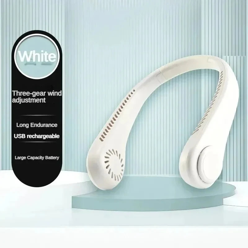 Portable Rechargeable Bladeless Neck Fan