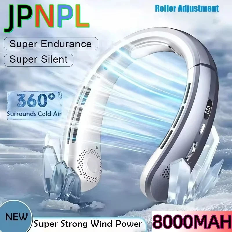 Portable Rechargeable Bladeless Neck Fan
