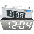 Latest Digital Clock LED Alarm Clock Bedroom Electronic Desktop Clock With Temperature Display Adjustable Brightness 12/24 Hours