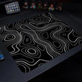 Fluid Mouse Pad 22X18 40X45 Square Computer Accessories Office Game Table Mats Rubber Anti-slip Mousepads Small Decor Desk Pads